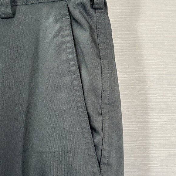 Nike Golf Pants Mens 33 Dri Fit Gray Stretch Flat Front Pockets Logo - Picture 4 of 10